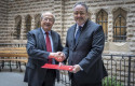 ep el presidente delegado de la junta constructora de la sagrada familia esteve camps i y el
