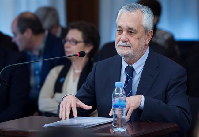 El expresidente andaluz José Antonio Griñán en el juicio por los ERE | POOL/ARCHIVO ep expresidente andaluz jose antonio grinanjuiciolos ere 20180417123503