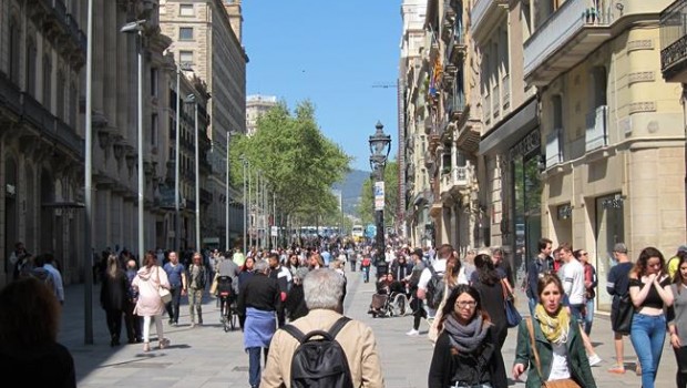 ep gent caminant per barcelona