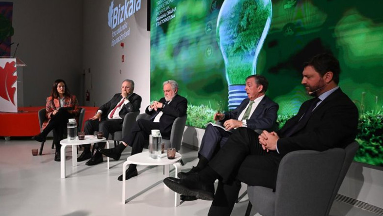Itxaso Berrojalbiz, José Antonio Jainaga, José Ignacio Zudaire, Asís Canales e Iñigo López Brañas | David de Haro - Europa Press ep itxaso berrojalbiz jose antonio jainaga jose ignacio zudaire asis canales e inigo lopez branas