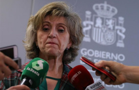 ep la ministra de sanidad en funciones maria luisa carcedo atiende a los medios de comunicacion en