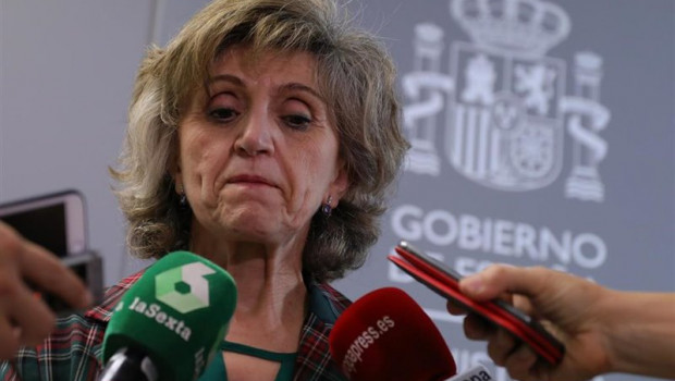 ep la ministra de sanidad en funciones maria luisa carcedo atiende a los medios de comunicacion en
