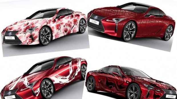 ep lexus art car-lc 500h