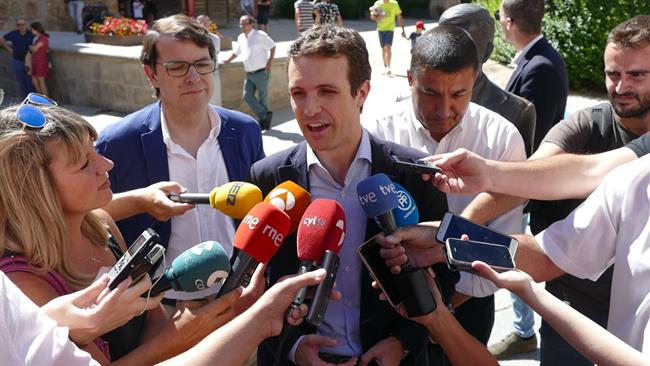 Pablo Casado en Ávila | EUROPA PRESS ep pablo casado en avila
