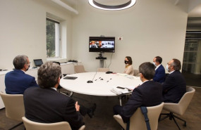 ep reunion telematica de los responsables del ministerio de inclusion con el alcalde de soria