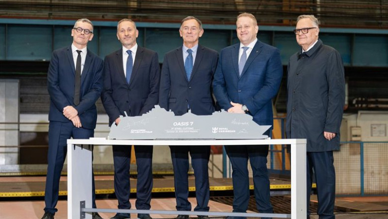 ep royal caribbean comienza la construccion del septimo barco de la clase oasis que debutara en 2028