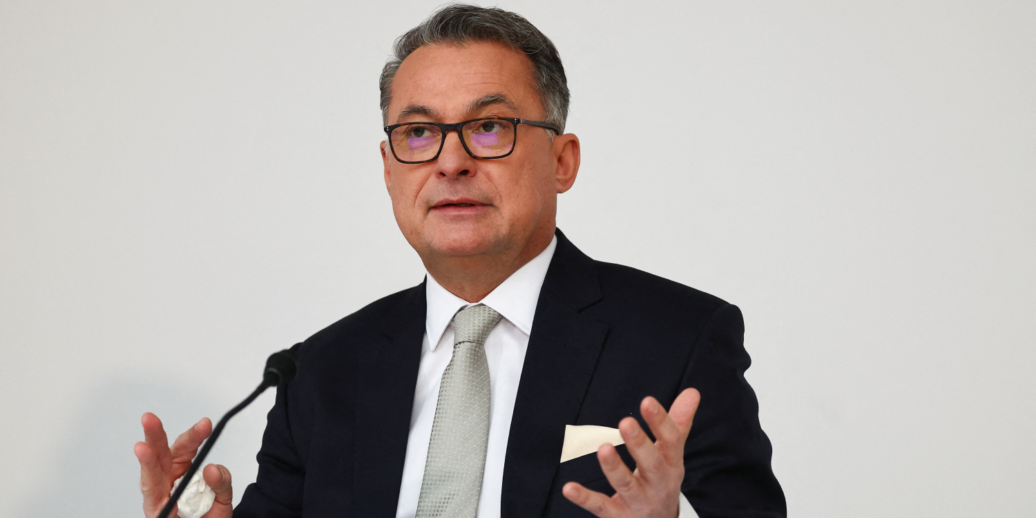 joachim nagel president de la bundesbank lors d une conference de presse a francfort 
