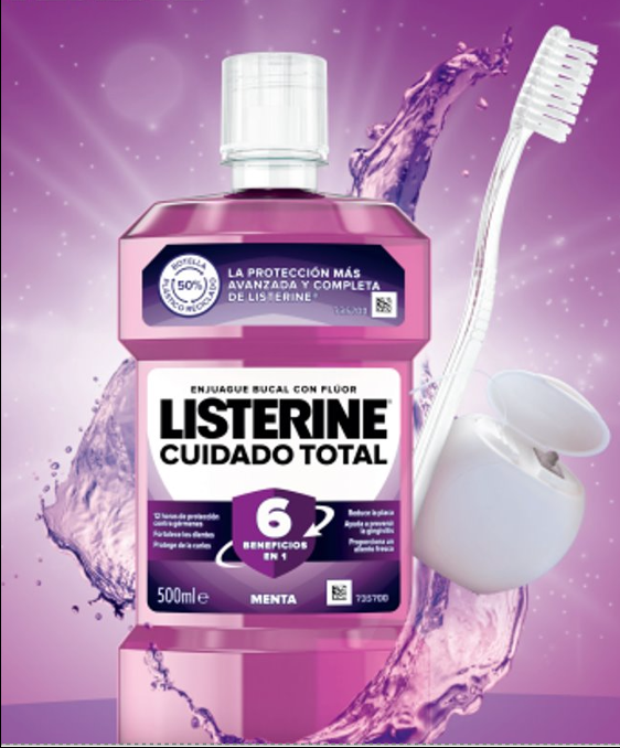 listerine cuidado total