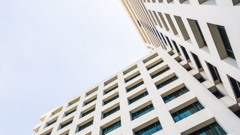 abstract architecture and building