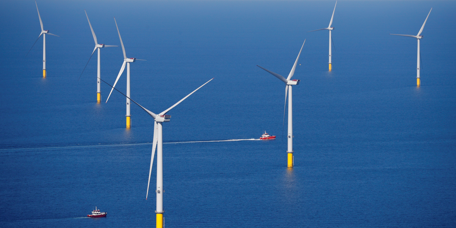 britain windfarm parc eolien offshore walney extension orsted blackpool 