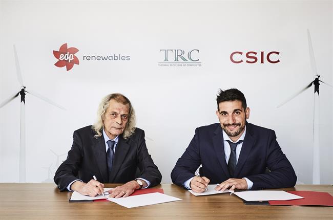 A la izquierda de la imagen João Manso Neto, CEO de EDPR, a la derecha Oriol Gra | EDPR ep aizquierdala imagen joo manso neto ceoedpr aderecha oriol gra