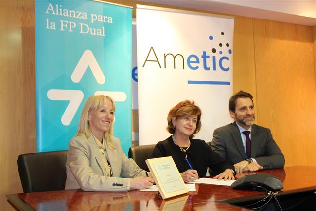 Ametic se suma a la alianza para la formación profesional dual | AMETIC ep ameticsumala alianzala formacion profesional dual