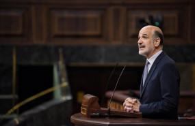 ep archivo   el diputado de upn alberto catalan interviene durante una sesion plenaria a 28 de mayo
