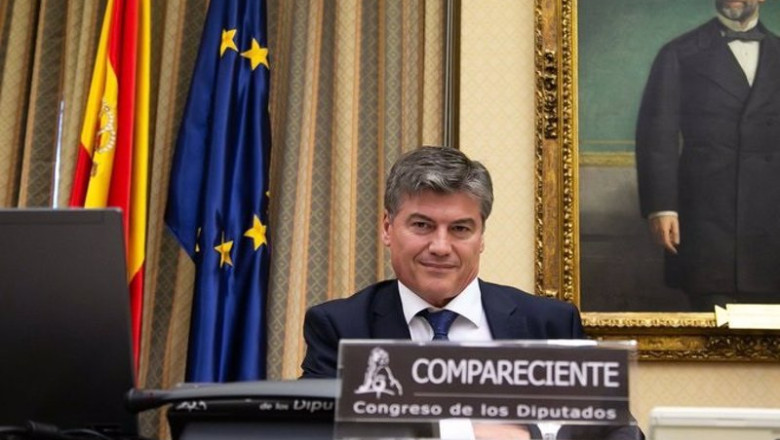 Archivo - El ecretario general de la Confederación Empresarial de la PIMEC, presidente de la PMcM y vicepresidente de la Plataforma Pymes, Antoni Cañete, en la Comisión para la Reconstrucción | CONGRESO - Archivo ep archivo el ecretario general de la confederacion empresarial de la pimec presidente de la pmcm