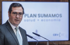 ep archivo   el presidente de la ceoe antonio garamendi interviene durante el acto de firma del