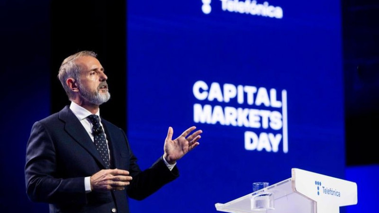 ep archivo   el presidente de telefonica marc murtra durante la presentacion del dia del inversor de