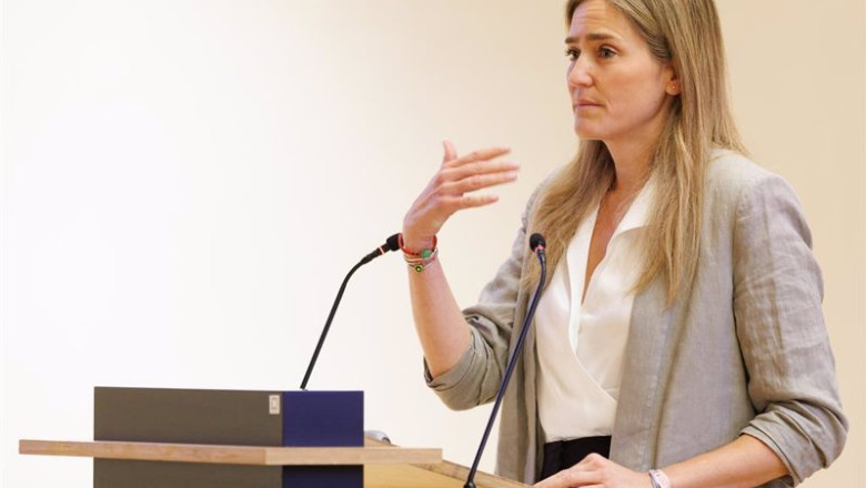 ep archivo la secretaria de estado de energia sara aagesen interviene durante una jornada sobre el ep archivo la secretaria de estado de energia sara aagesen interviene durante una jornada sobre el