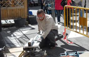 ep archivo   un trabajador del sector de la construccion en andorra