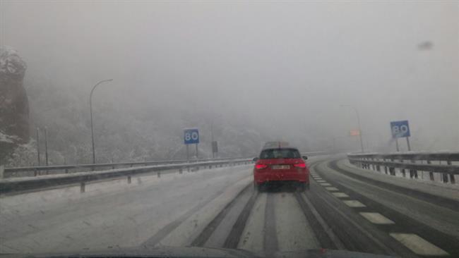 AUTOPISTA DEL HUERNA, NIEVE, TEMPORAL, CADENAS, AP-6 | EUROPA PRESS - Archivo ep autopistahuerna nieve temporal cadenas ap-6