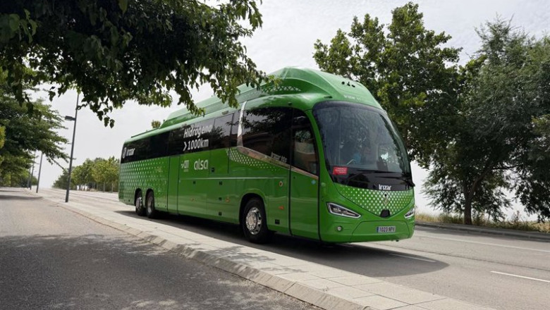 ep bosch prueba en madrid un autobus de hidrogeno con mas de 1000 kilometros de autonomia