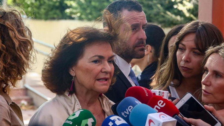 Carmen Calvo preside la clausura de las II Jornada sobre Huérfanos de Violencia de Género | Ricardo Rubio - Europa Press ep carmen calvo presideclausuralas ii jornadahuerfanosviolenciagenero