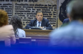 ep el ministro de agricultura pesca y alimentacion luis planas comparece durante la comision de