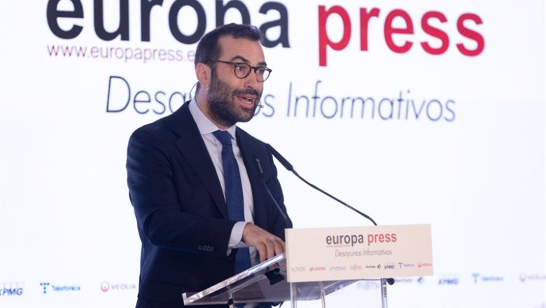 ep el ministro de economia carlos cuerpo interviene en los desayunos informativos de europa press ep el ministro de economia carlos cuerpo interviene en los desayunos informativos de europa press