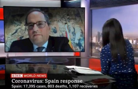 ep el preisdente del govern quim torra en una entrevista de la bbc ep el preisdente del govern quim torra en una entrevista de la bbc