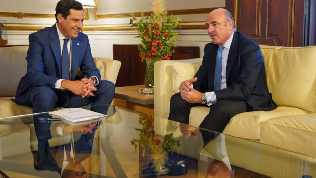 ep el presidente de la junta juanma moreno reunido con el vicepresidente del banco central europeo 20191004162903