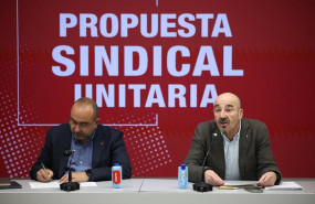 ep el secretario de accion sindical y transiciones estrategicas de ccoo javier pacheco serradilla y