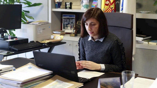 ep la conselleira de medio ambiente territorio e vivenda angeles vazquez en una reunion telematica