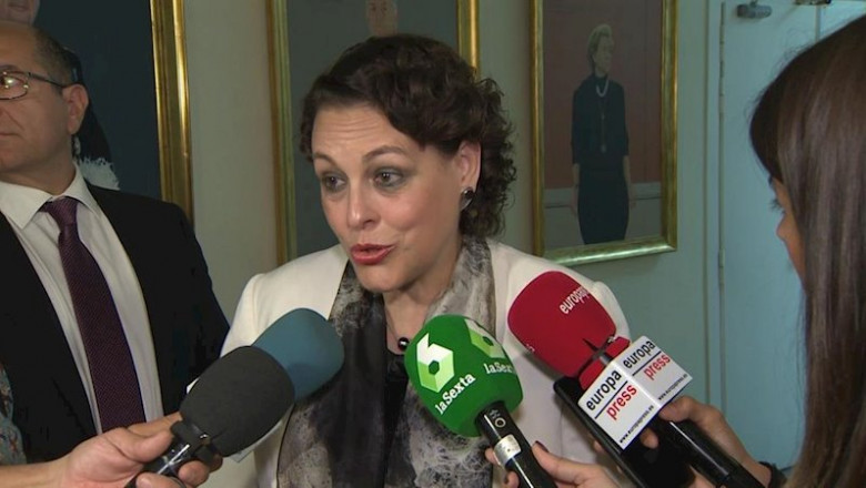 ep la exministra de trabajo migraciones y seguridad social magdalena valerio