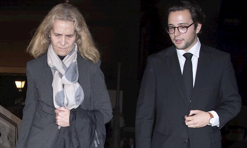 ep la infanta elena acompana a miriam de ungria en el funeral por su madre ep la infanta elena acompana a miriam de ungria en el funeral por su madre