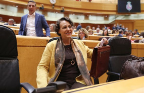 ep la ministra de trabajo migraciones y seguridad social en funciones magdalena valerio durante la
