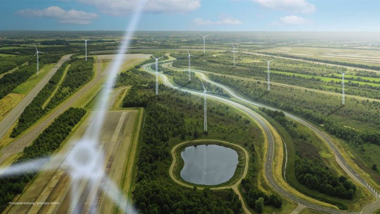 ep la pista de pruebas en papenburg en el norte de alemania donde van a instalar 20 aerogeneradores ep la pista de pruebas en papenburg en el norte de alemania donde van a instalar 20 aerogeneradores