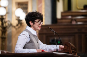 ep la portavoz del pnv en el congreso maribel vaquero interviene durante una sesion de control al