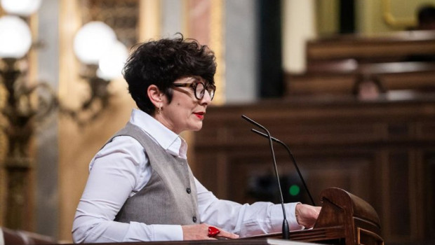 ep la portavoz del pnv en el congreso maribel vaquero interviene durante una sesion de control al