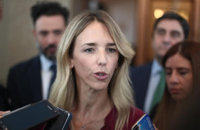 ep la portavoz parlamentaria del pp cayetana alvarez de toledo ofrece declaraciones a los medios de