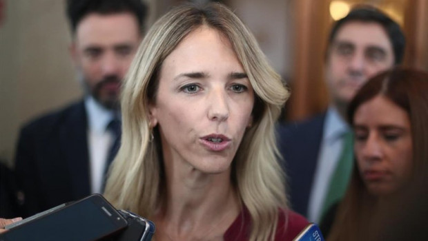 ep la portavoz parlamentaria del pp cayetana alvarez de toledo ofrece declaraciones a los medios de