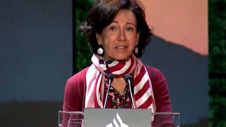 ep la presidenta de banco santander ana botin en la conferencia internacional de banca