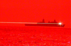 ep laser en el buque ss portland