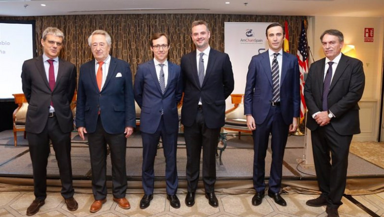 Mesa redonda de la AmChamSpain sobre sostenibilidad | DAVID CORRAL ep mesa redonda de la amchamspain sobre sostenibilidad