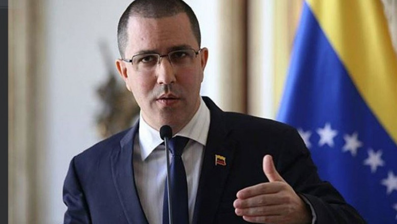 El ministro de Asuntos Exteriores de Venezuela, Jorge Arreaza | TWITTER - Archivo ep ministroasuntos exterioresvenezuela jorge arreaza