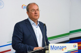 ep monago en rueda de prensa en una imagen de archivo