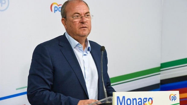 ep monago en rueda de prensa en una imagen de archivo