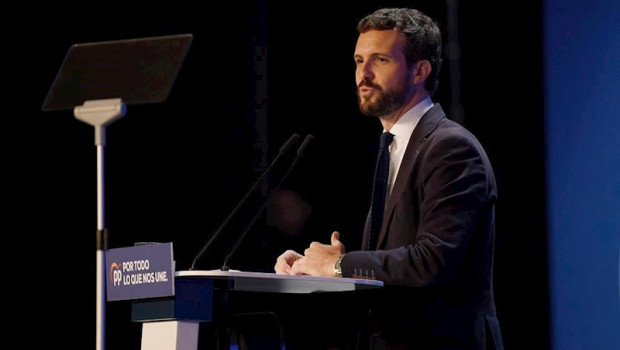 ep pablo casado en la interparlamentaria del pp en la universidad de alicante alicante a 26 de