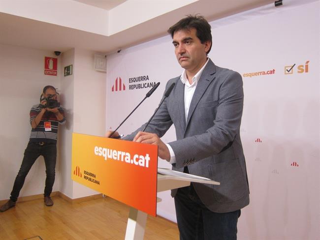 El portavoz de ERC, S.Sabrià | EUROPA PRESS ep portavozerc ssabri