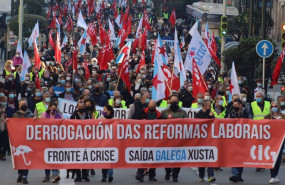 ep protesta de la cig contra la reforma laboral del gobierno central en vigo