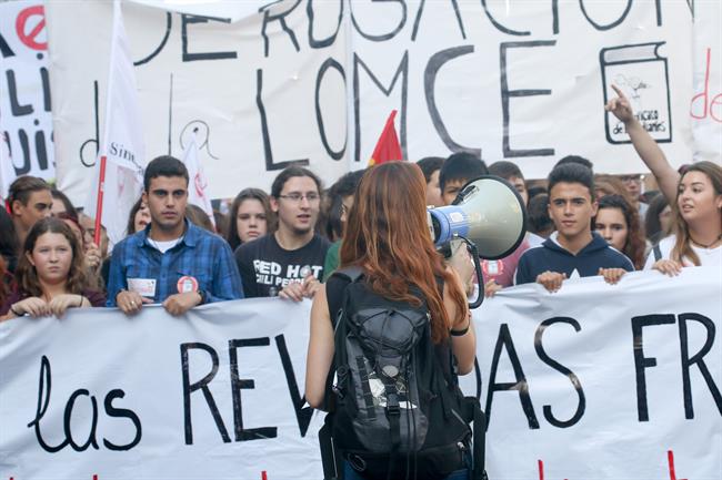 ep protestaestudiantesla lomcesevilla