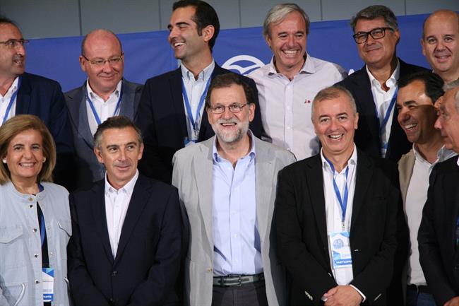 Rajoy ha clausurado hoy la Intermunicipal del PP en Zaragoza | EUROPA PRESS ep rajoyclausurado hoyintermunicipalppzaragoza